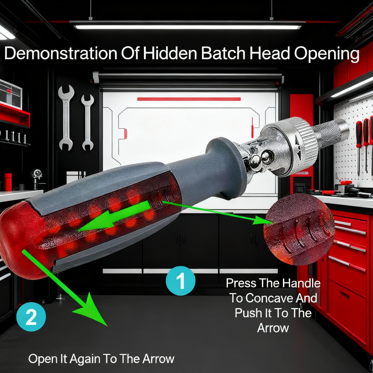  Multifunctional 10-Piece Ratchet Screwdriver Kit