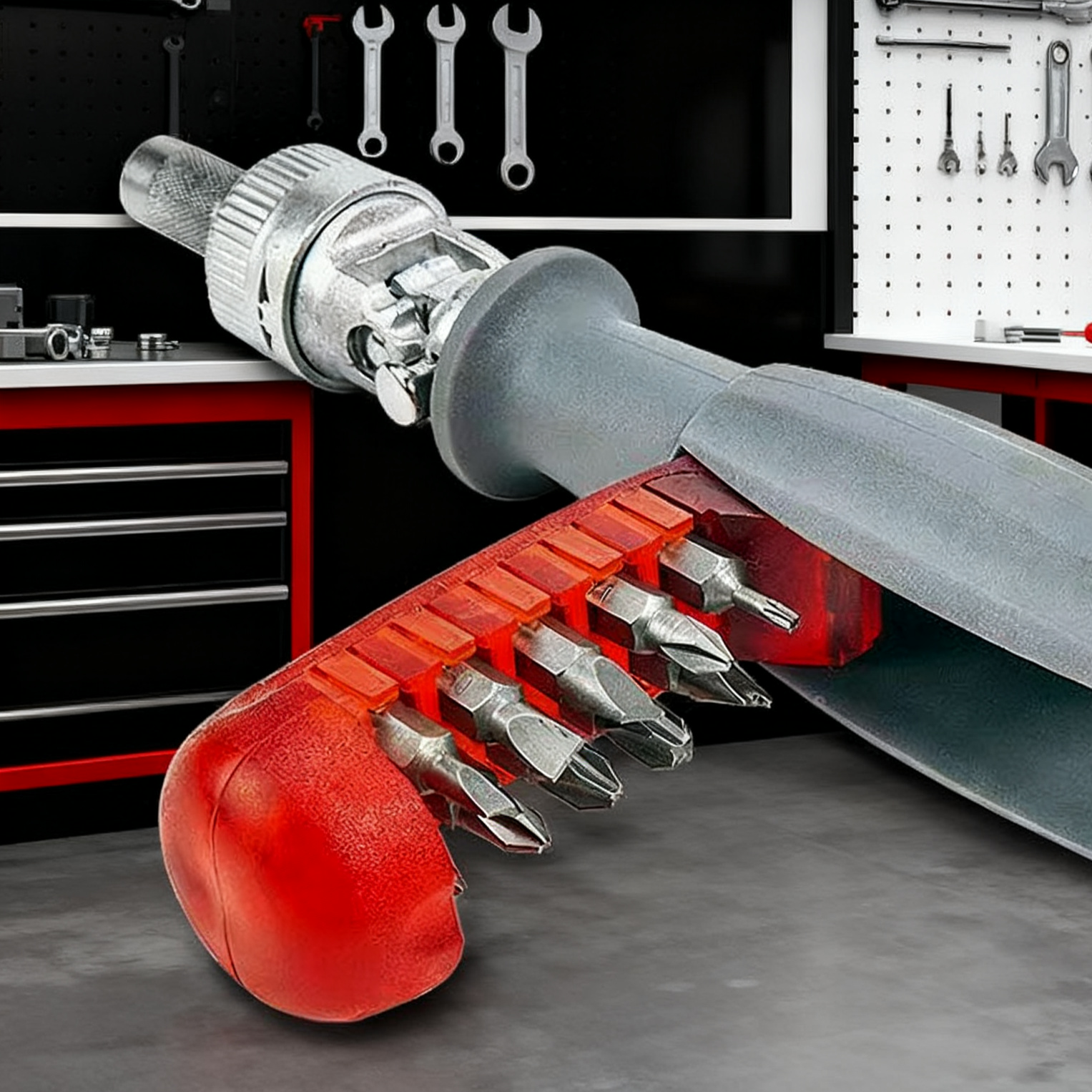  Multifunctional 10-Piece Ratchet Screwdriver Kit