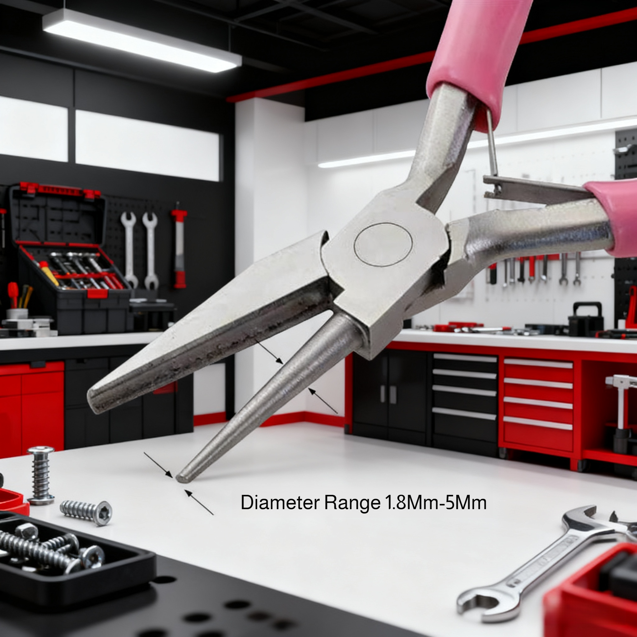  Mini 5-Inch Bent Nose Pliers for DIY Wire Wrapping