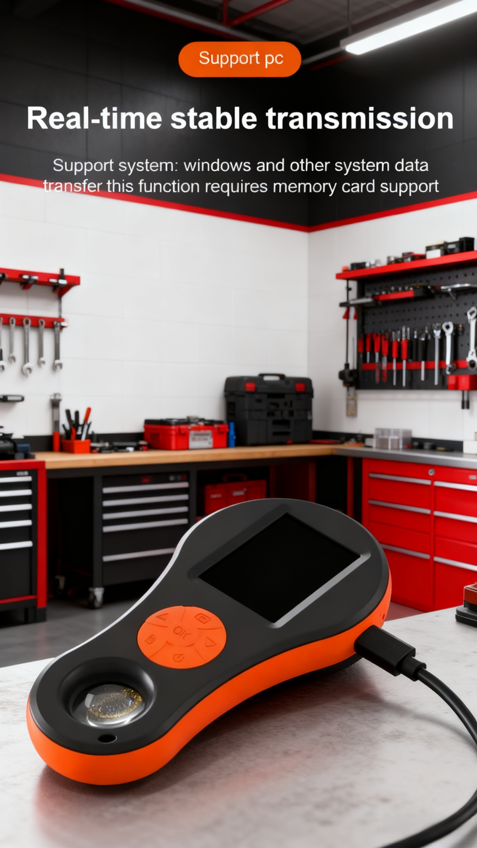 Portable Digital Microscope close-up view