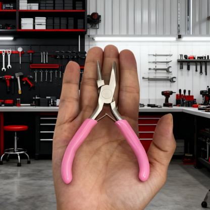  Mini 5-Inch Bent Nose Pliers for DIY Wire Wrapping