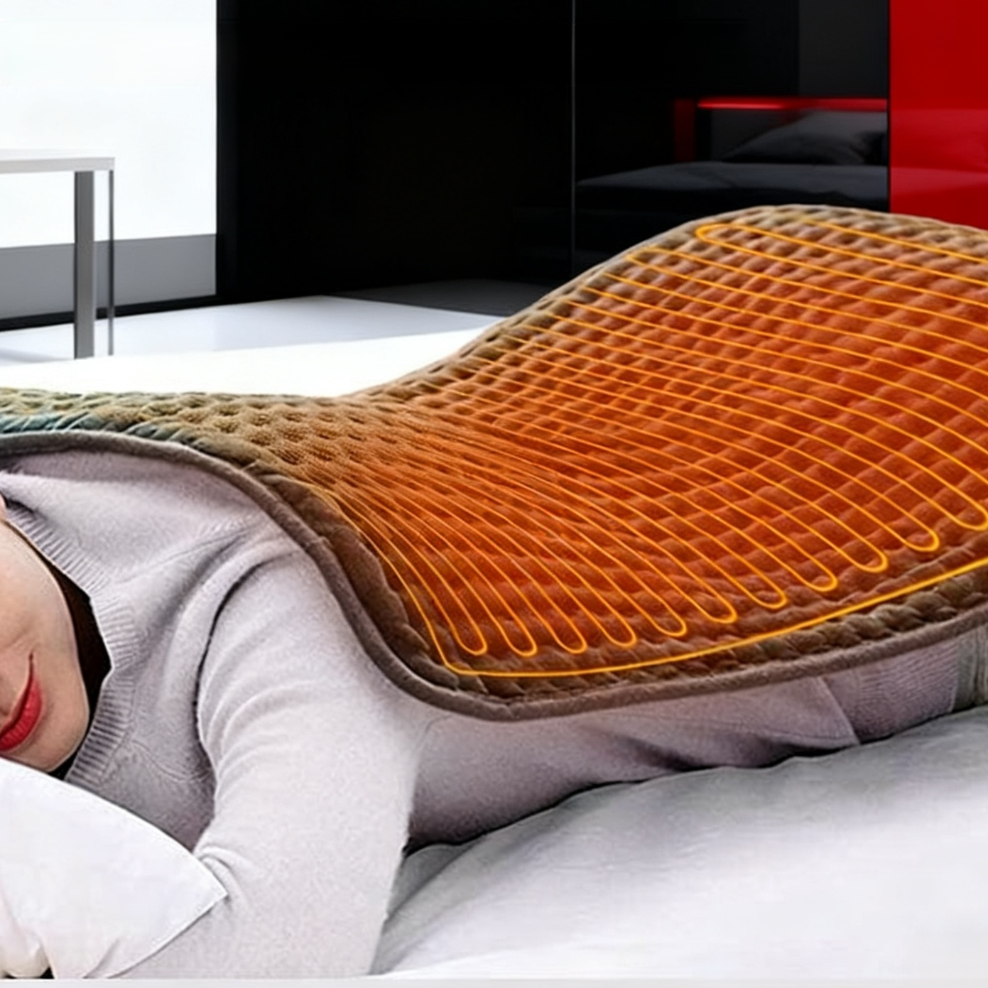 Smart Electric Heating Blanket for Home Use with Timer Control