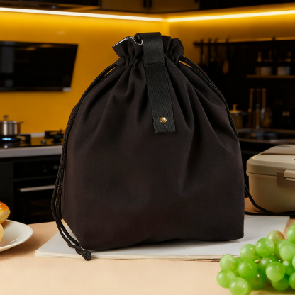 Portable Thermal Lunch Tote for Students – Bento Box Storage Bag