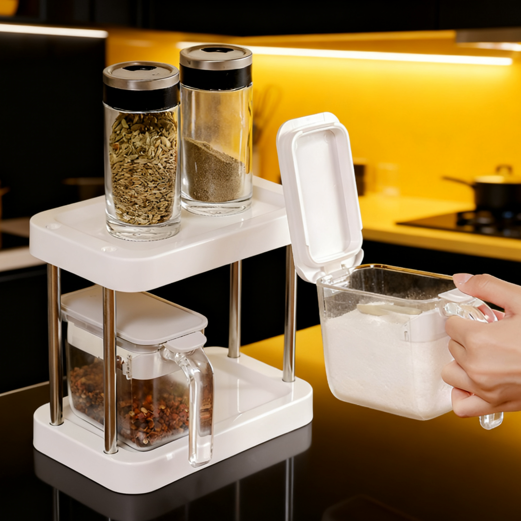 Kitchen Spice Rack Organizer