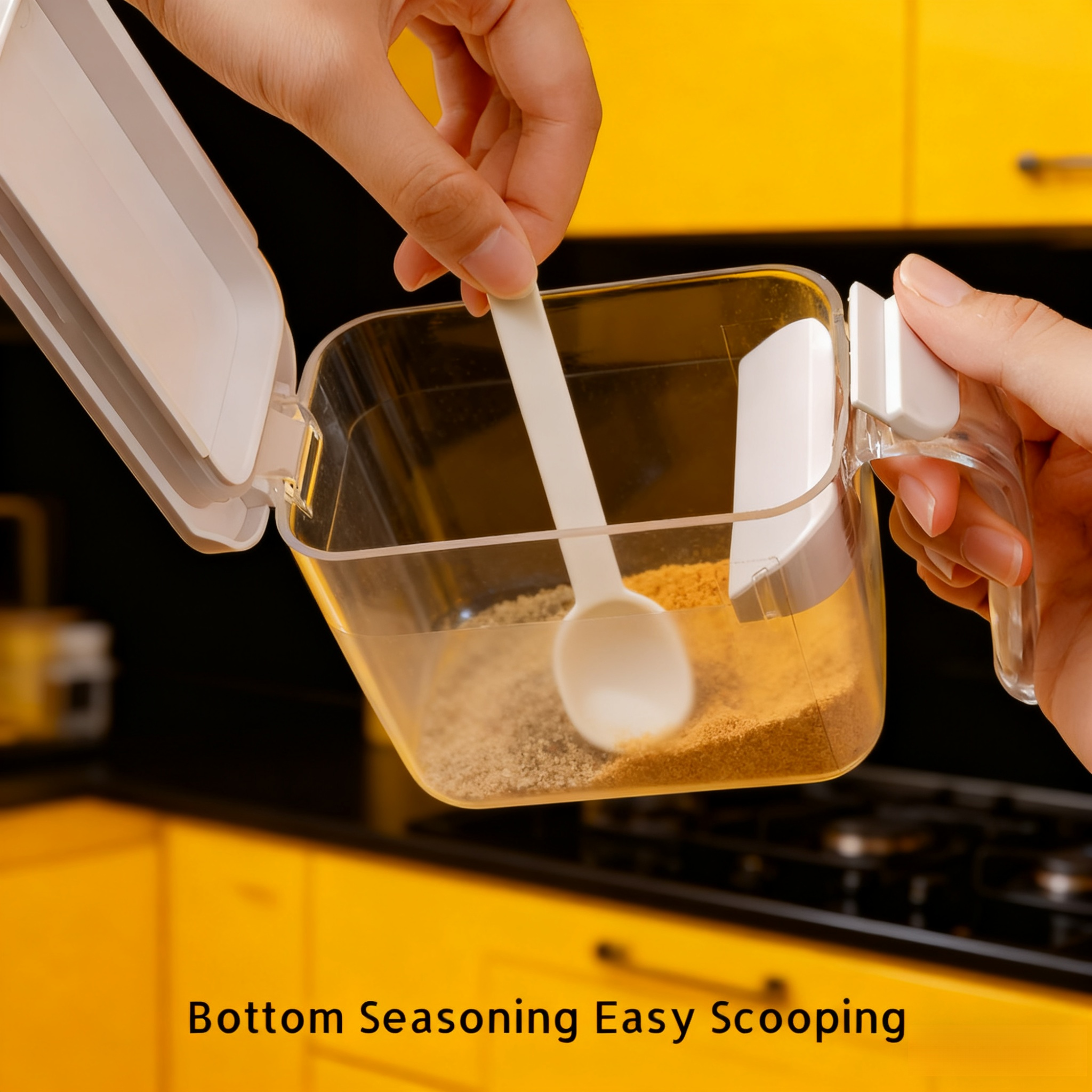 Durable spice organizer with multiple tiers for seasonings