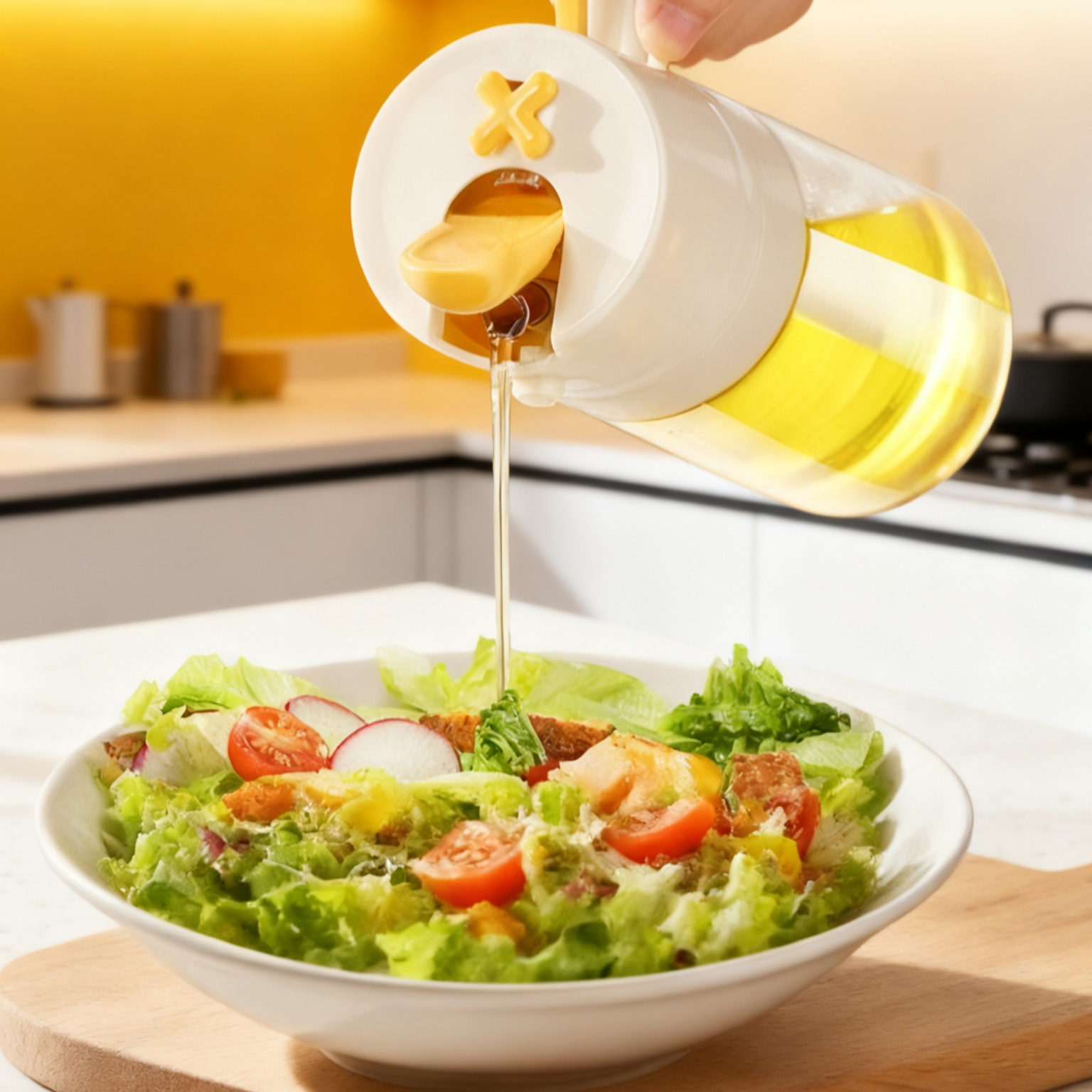  Non-drip Glass Oil Dispenser for Home – Spray and Pour Function