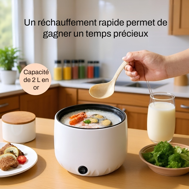 Marmite électrique domestique multifonction anti-adhésive