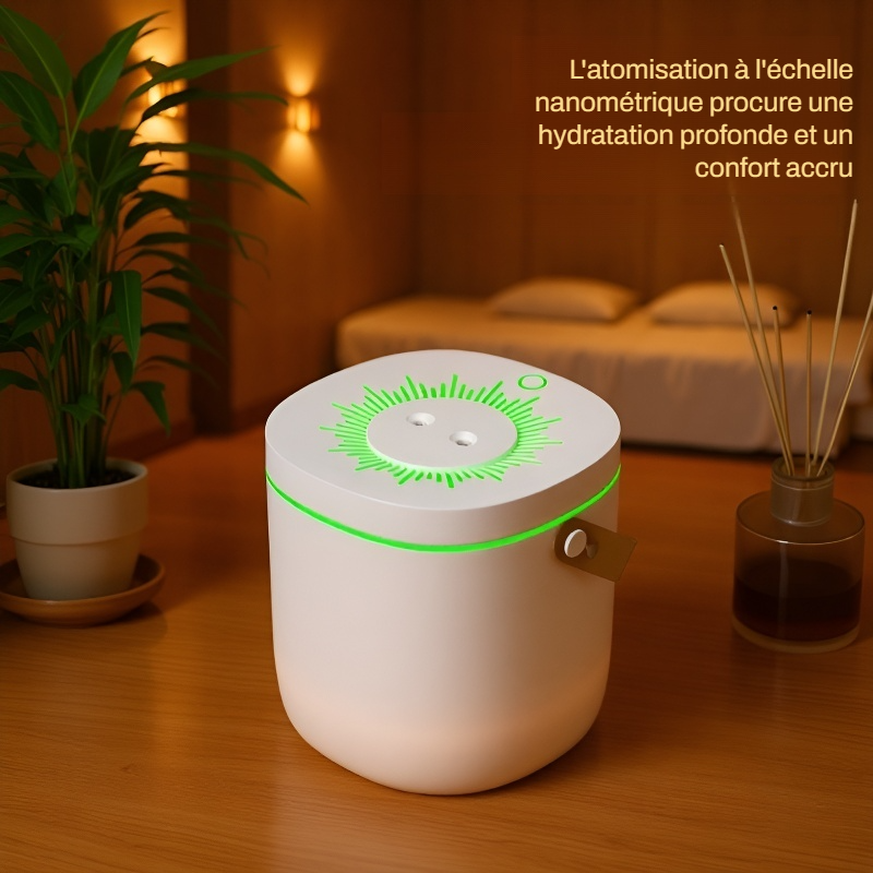 Humidificateur à grande capacité à double buse