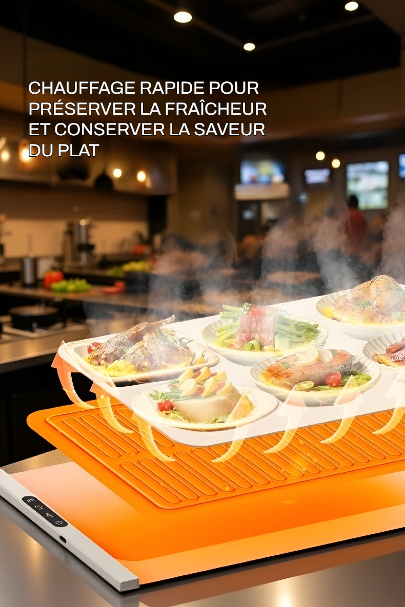 Chauffage de bureau pliable en silicone