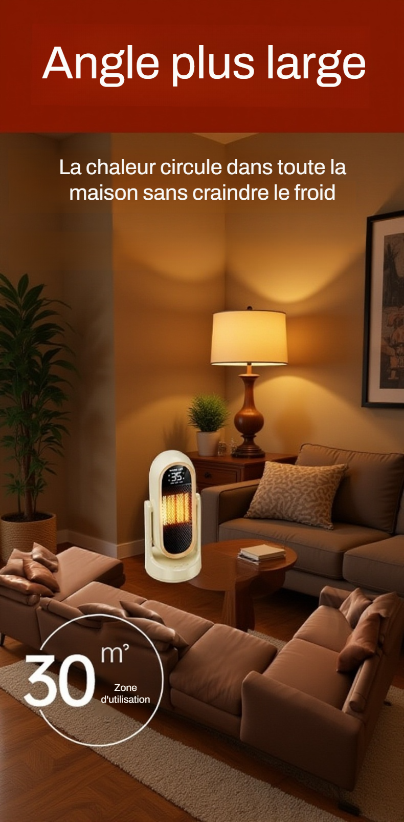 Humidificateur intégré dans le chauffage soufflant