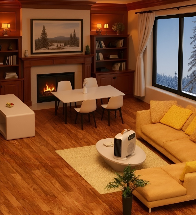 Radiateur soufflant avec faible consommation d’électricité