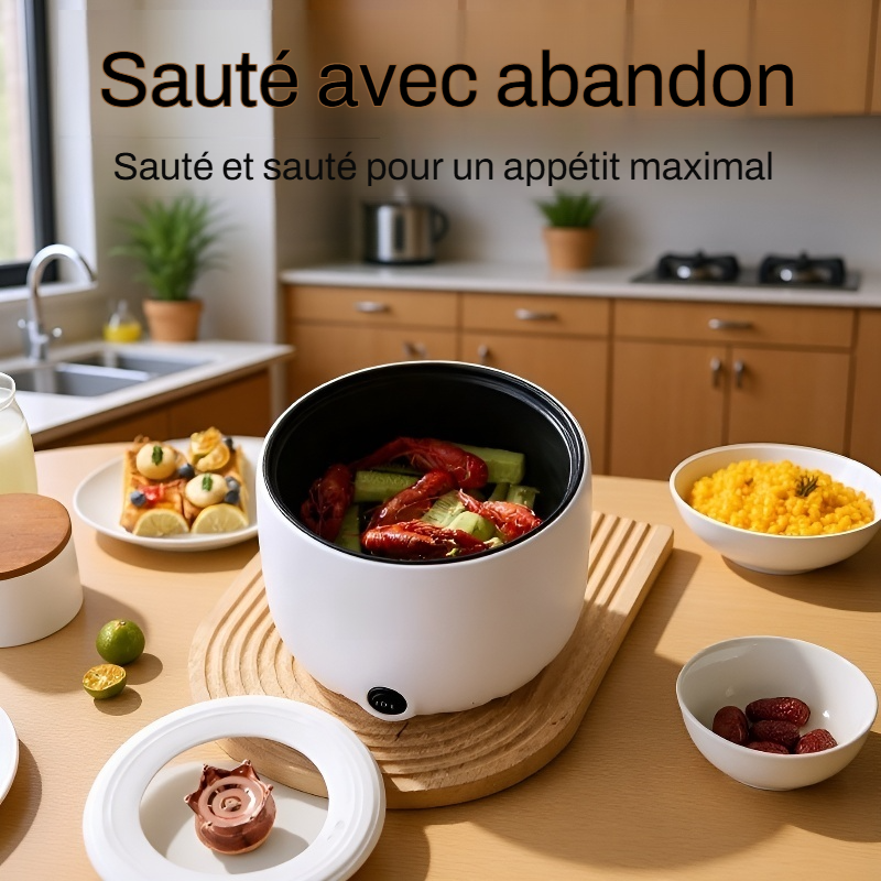 Marmite électrique domestique multifonction anti-adhésive