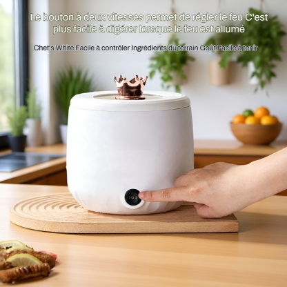 Marmite électrique domestique multifonction anti-adhésive