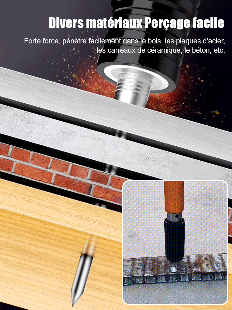 🔨 Fixation de Pro en 1 Seconde : Adieu Perceuses et Bruits !