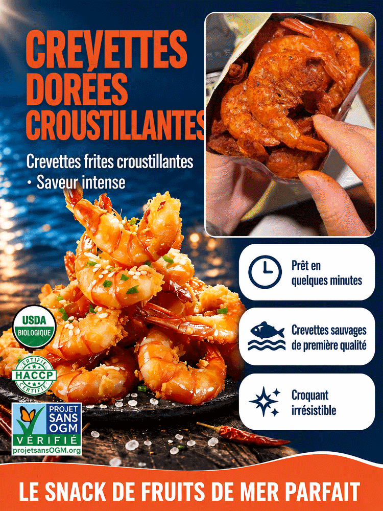 Langoustine Sauvage de Nouvelle-Zélande | Snack Sain 0% Graisse 0 Sucre | Traçabilité Totale