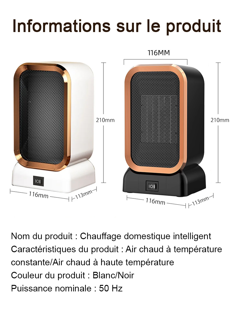 Le chauffage intelligent chauffe  instantanément toute la maison