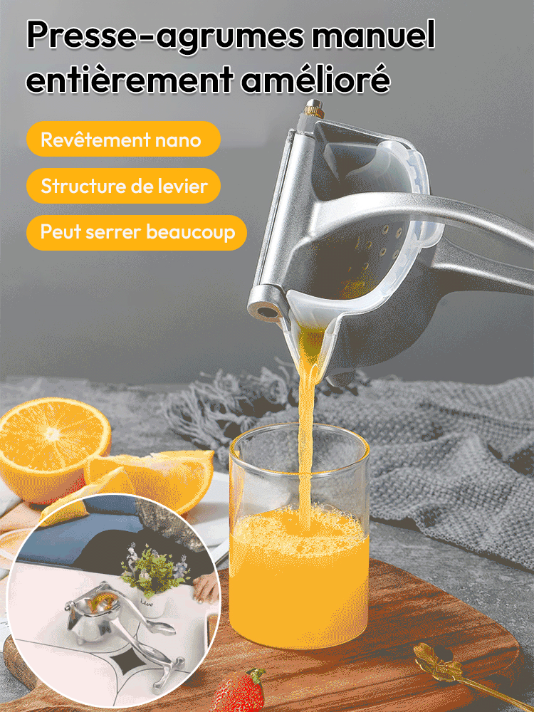 【Original】Presse-agrumes manuel multifonction