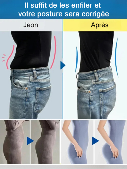 Conçue avec des orthopédistes parisiens : culotte sculptante 360° et correction pelvienne.