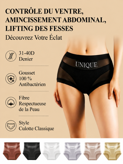 Conçue avec des orthopédistes parisiens : culotte sculptante 360° et correction pelvienne.