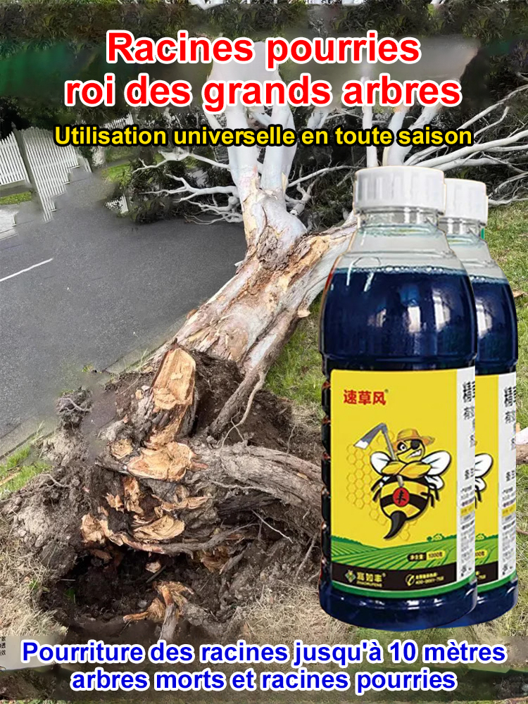 Herbicide biologique biodégradable et écologique pour un désherbage complet