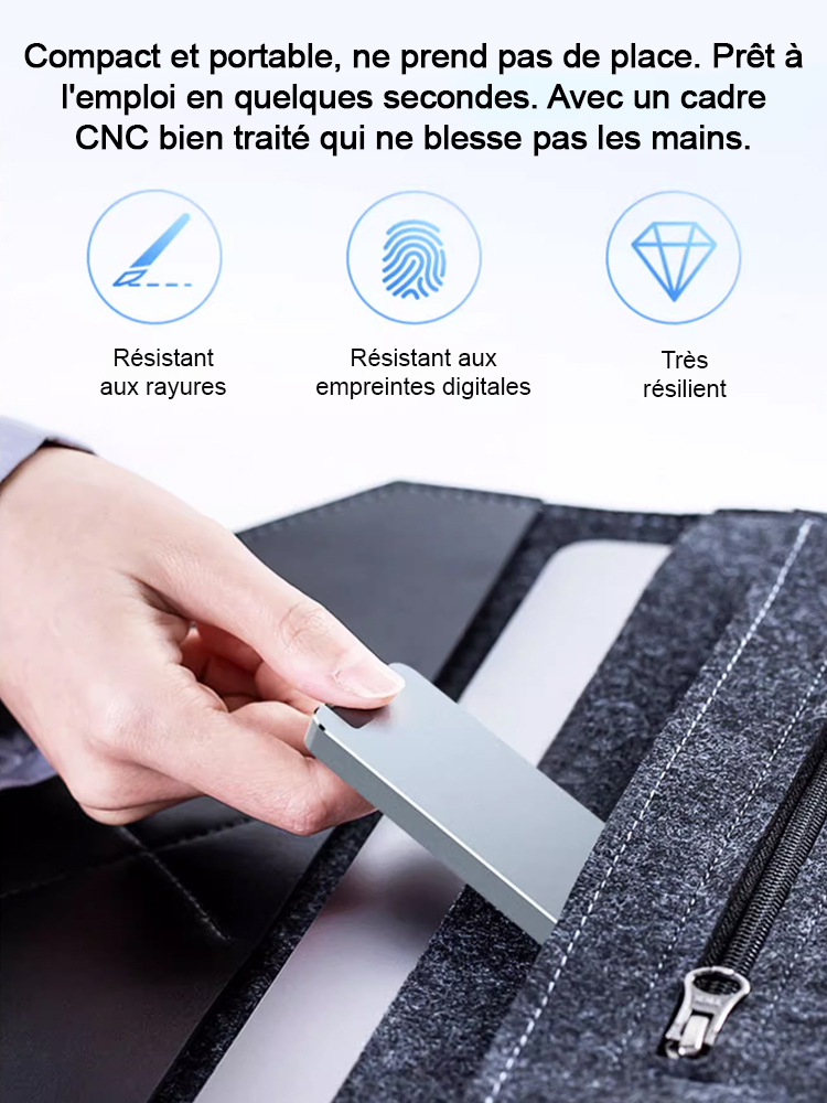 USB4.0 Gen3 – SSD portable haute vitesse✨Transfert de données stable✨rapide et entièrement sans perte✨