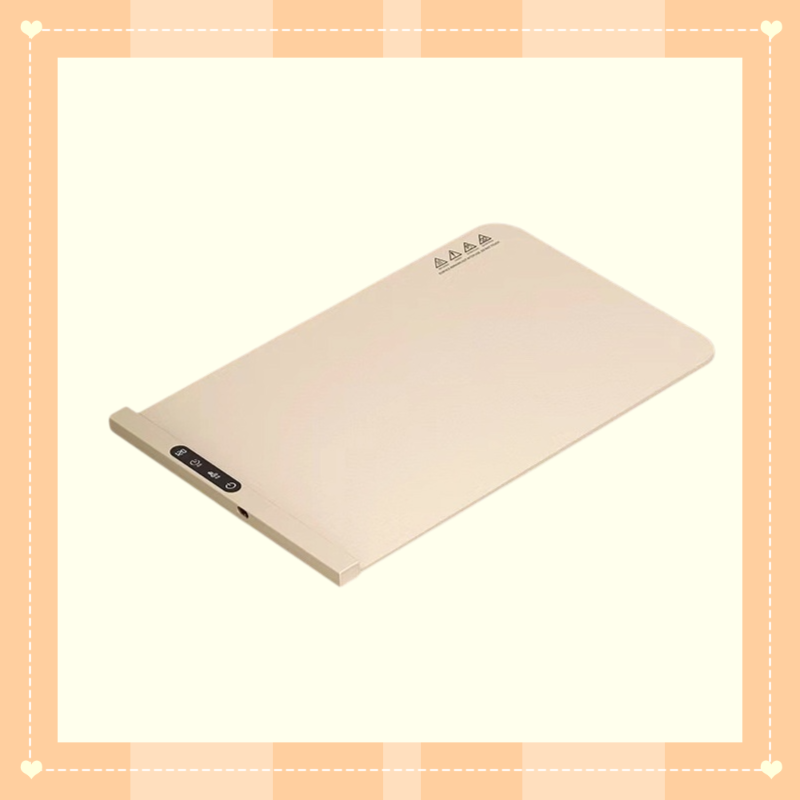 Planche chauffante pliable en silicone