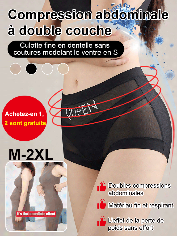 Conçue avec des orthopédistes parisiens : culotte sculptante 360° et correction pelvienne.