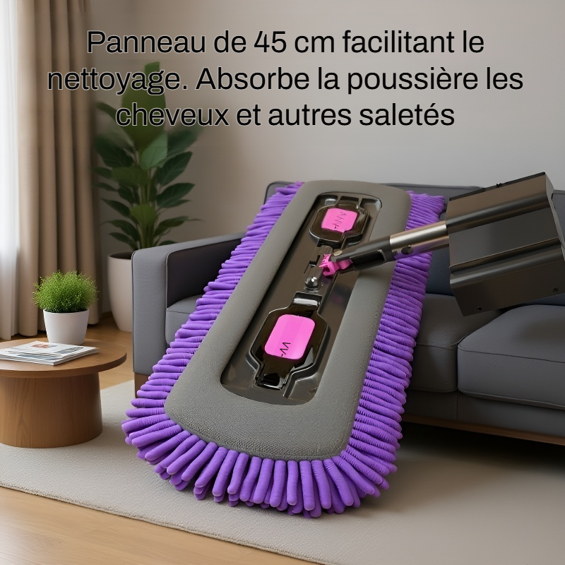Balai plat pour maison, nettoyage multifonction