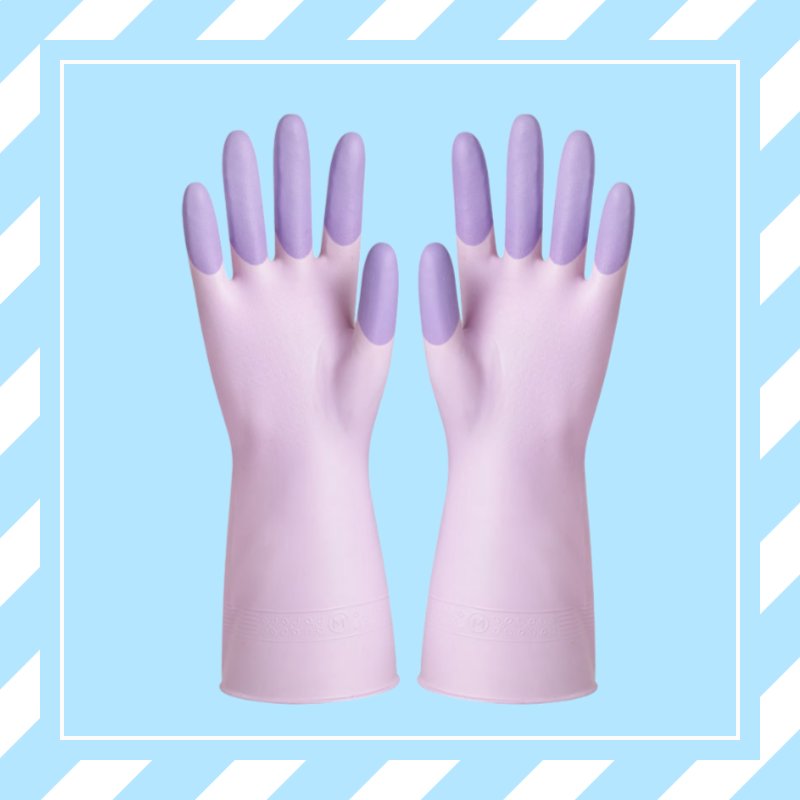 Gants ménagers imperméables et résistants pour la lessive et la vaisselle