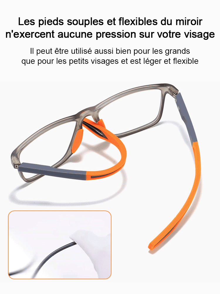 【✨️Réglage intelligent -7,00D à +7,00D】Lunettes ultra-légères et confortables anti-lumière bleue pour presbytes