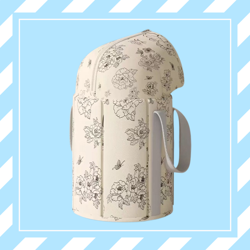 Seau de bain de pieds pliable et isolant