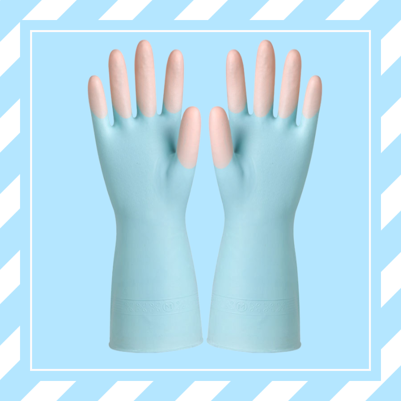 Gants ménagers imperméables et résistants pour la lessive et la vaisselle
