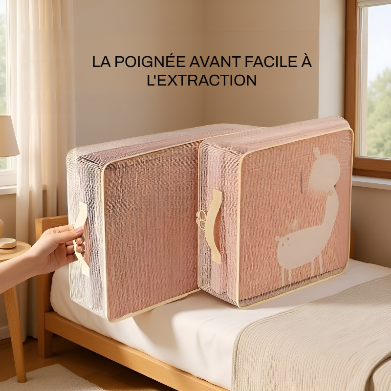 Lot de 4 housses de rangement pour vêtements, protection contre la poussière et la moisissure