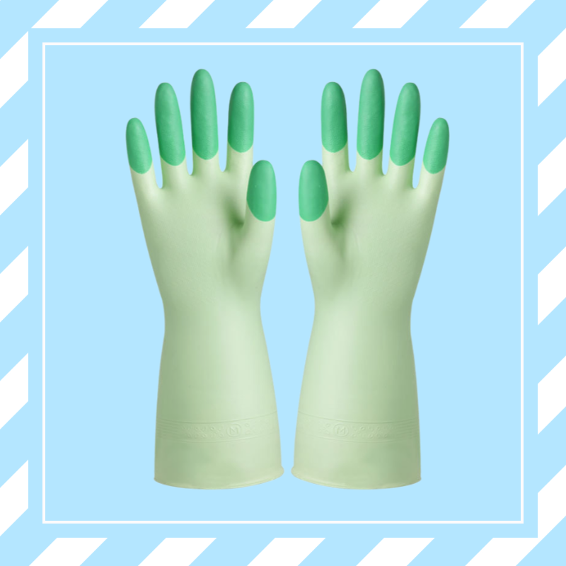 Gants ménagers imperméables et résistants pour la lessive et la vaisselle