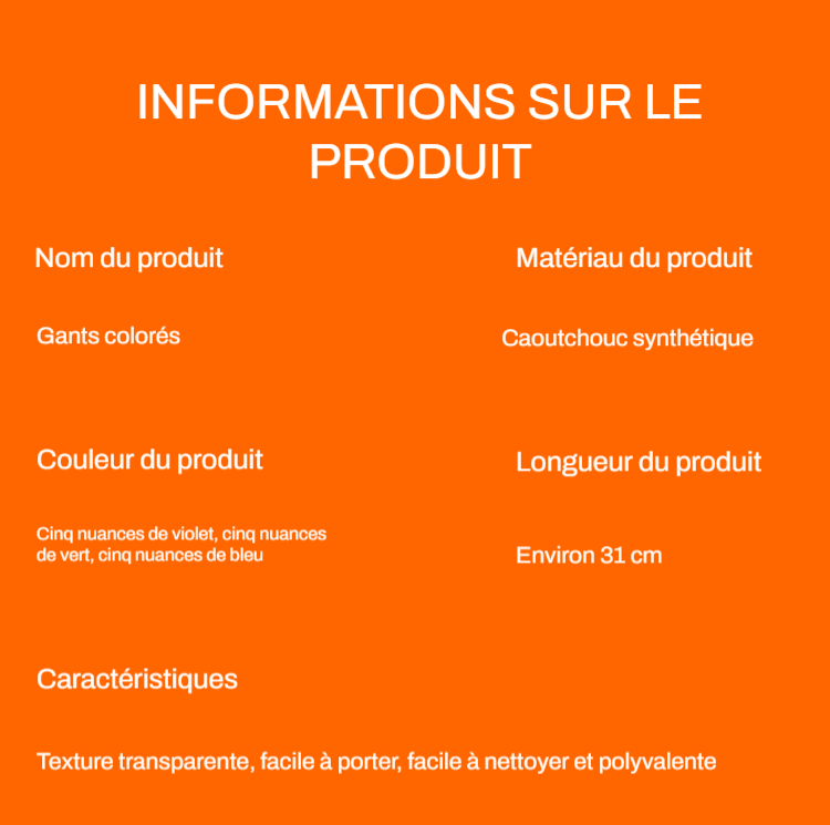 Protection des mains avec gants imperméables