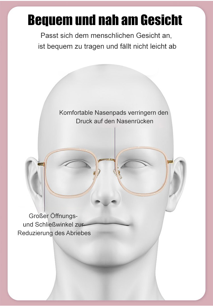 Leichte Lesebrille für Damen und Herren