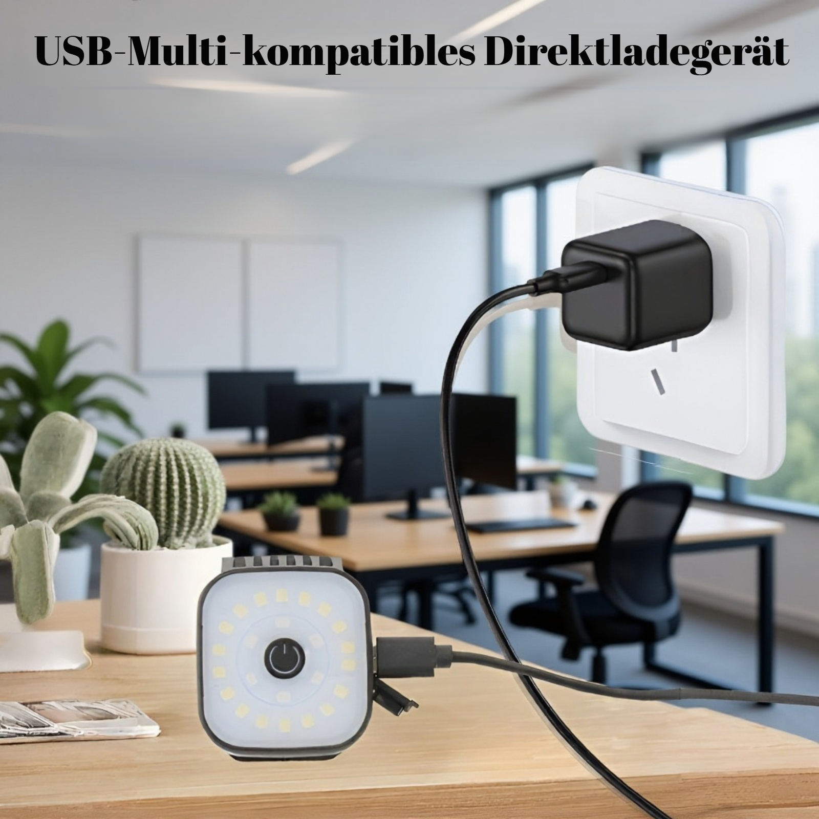 Wasserdichte Stirnlampe für Regenwetter