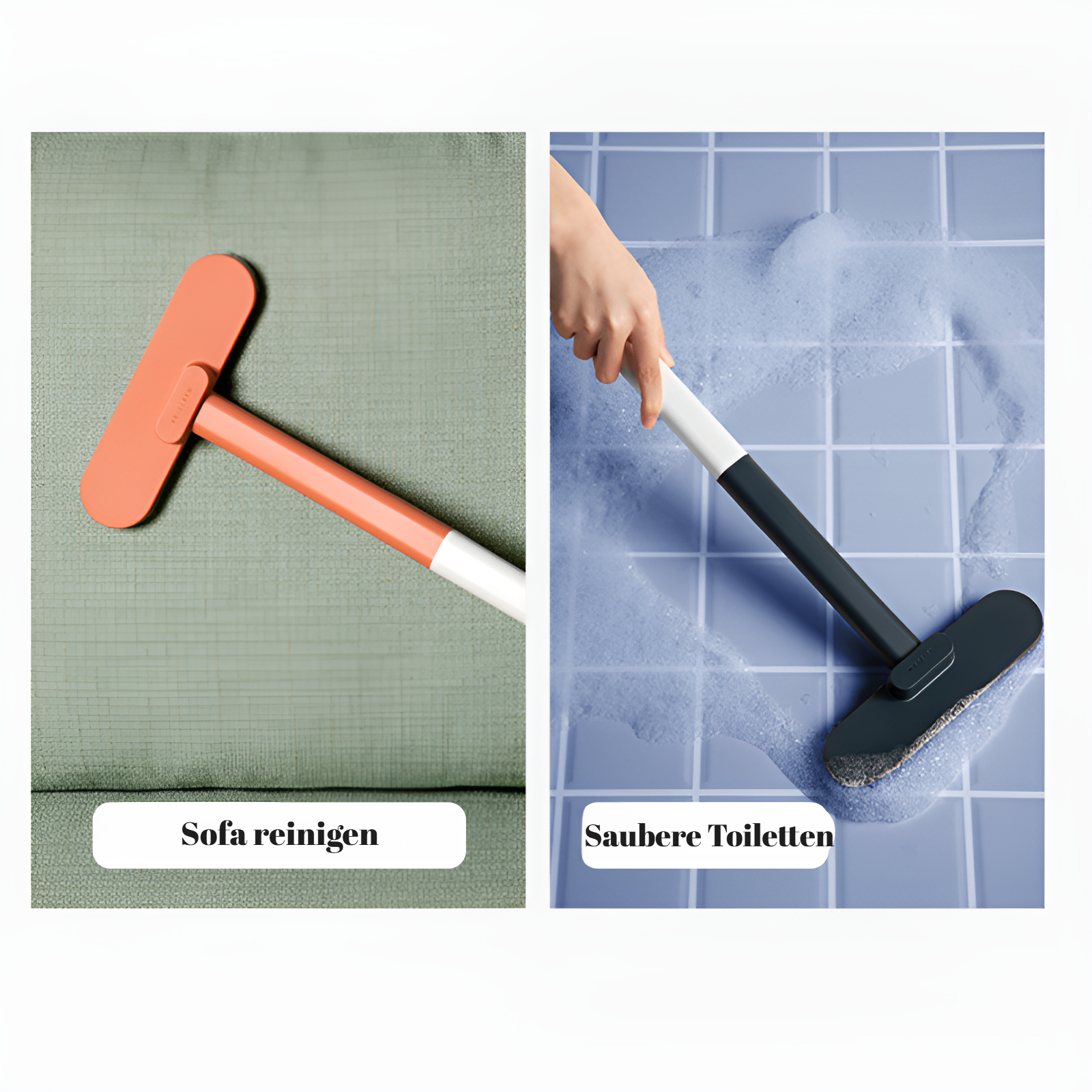 Praktische Siebbürste mit ergonomischem Griff