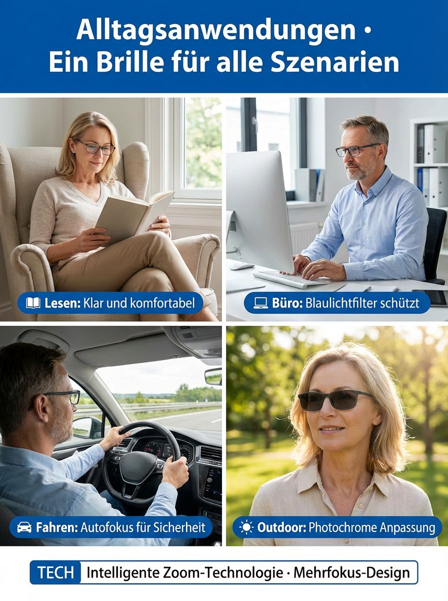 Intelligent Auto-Focus Glasses - Smart Adaptive Eyewear Developed by a Heritage Optical Manufacturer
