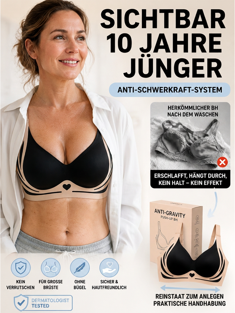 【5kg optisch schlanker】3D Minimizer-BH ohne Bügel  | OEKO-TEX®