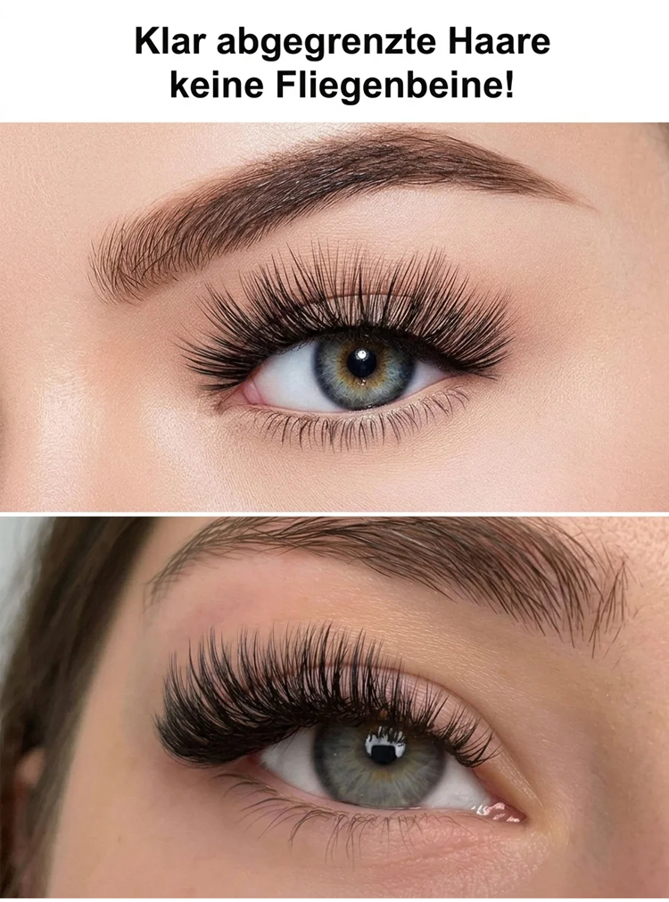 3-in-1 Metallic Mascara – Wasserfeste, langanhaltende Wimpernverlängerungs-Formel