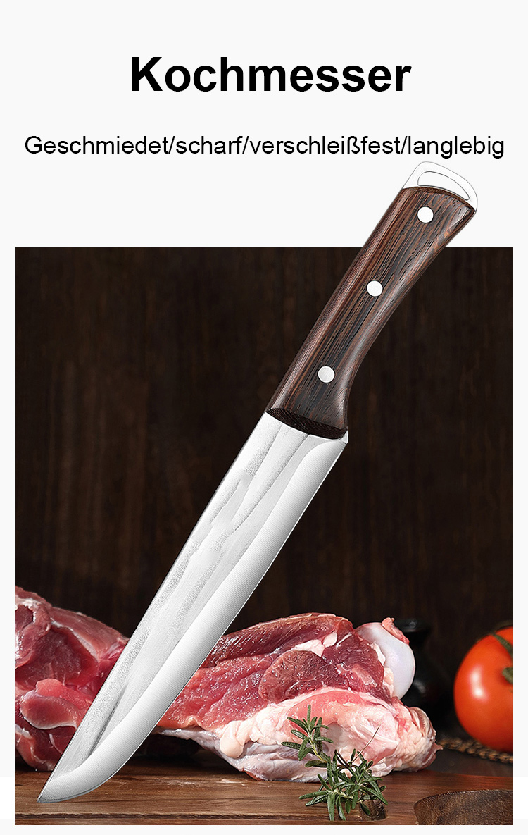 Robuste Küchenwerkzeuge aus Schmiedestahl