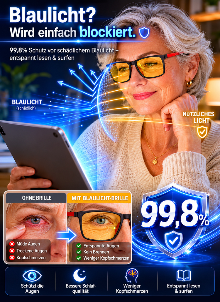 Ultraleichte Sport-Lesebrille – Tag- und Nachtsichtbrille