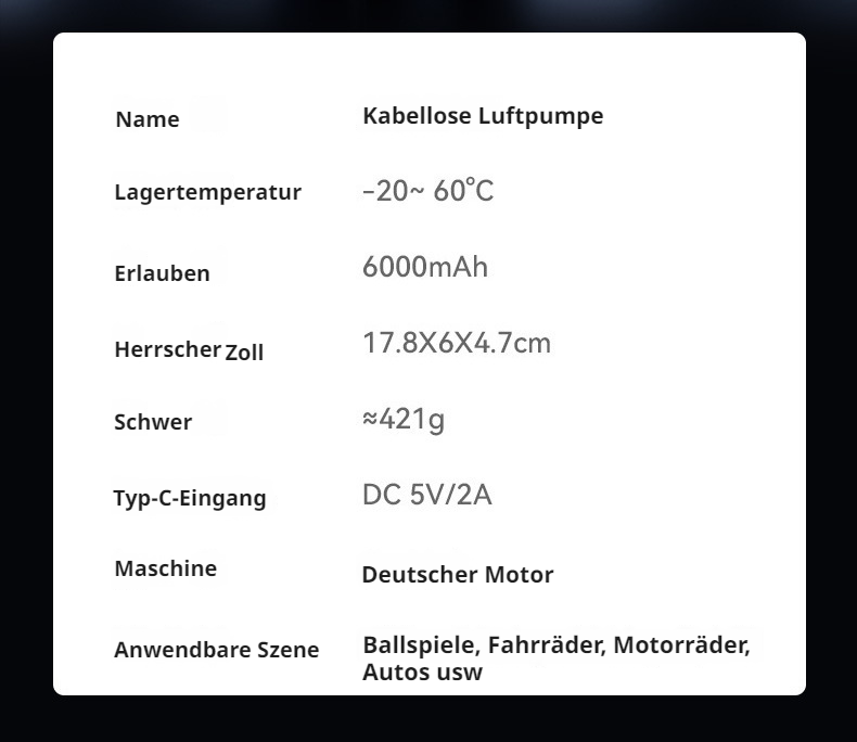 Einfache Bedienung der kabellosen Autopumpe mit LED-Anzeige