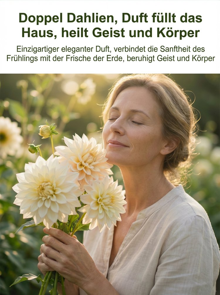 Double Dahlia Tubers - Farm Direct Four-Season Blooming Flower Bulbs