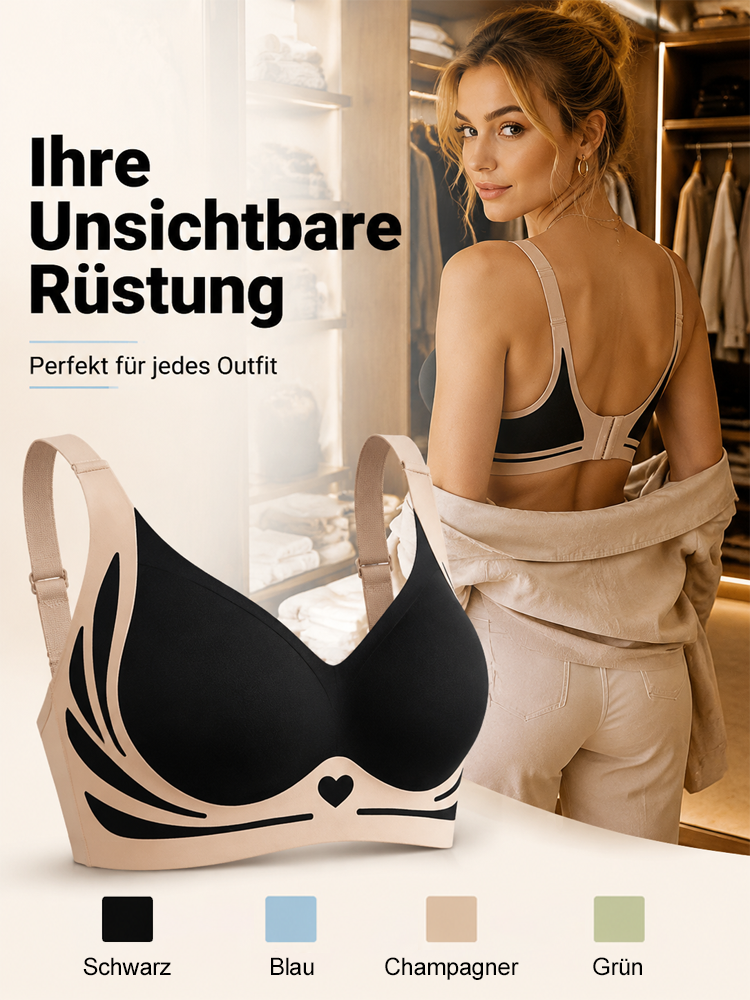 【5kg optisch schlanker】3D Minimizer-BH ohne Bügel  | OEKO-TEX®