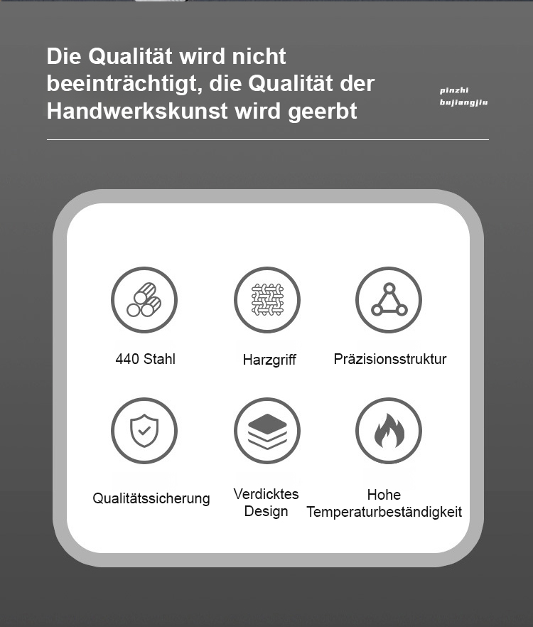 Tragbares Mehrzweckmesser für Camping und Wandern