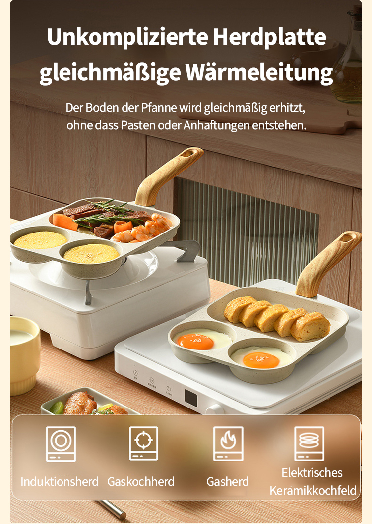 Grillfunktion der Multifunktionspfanne im Detail