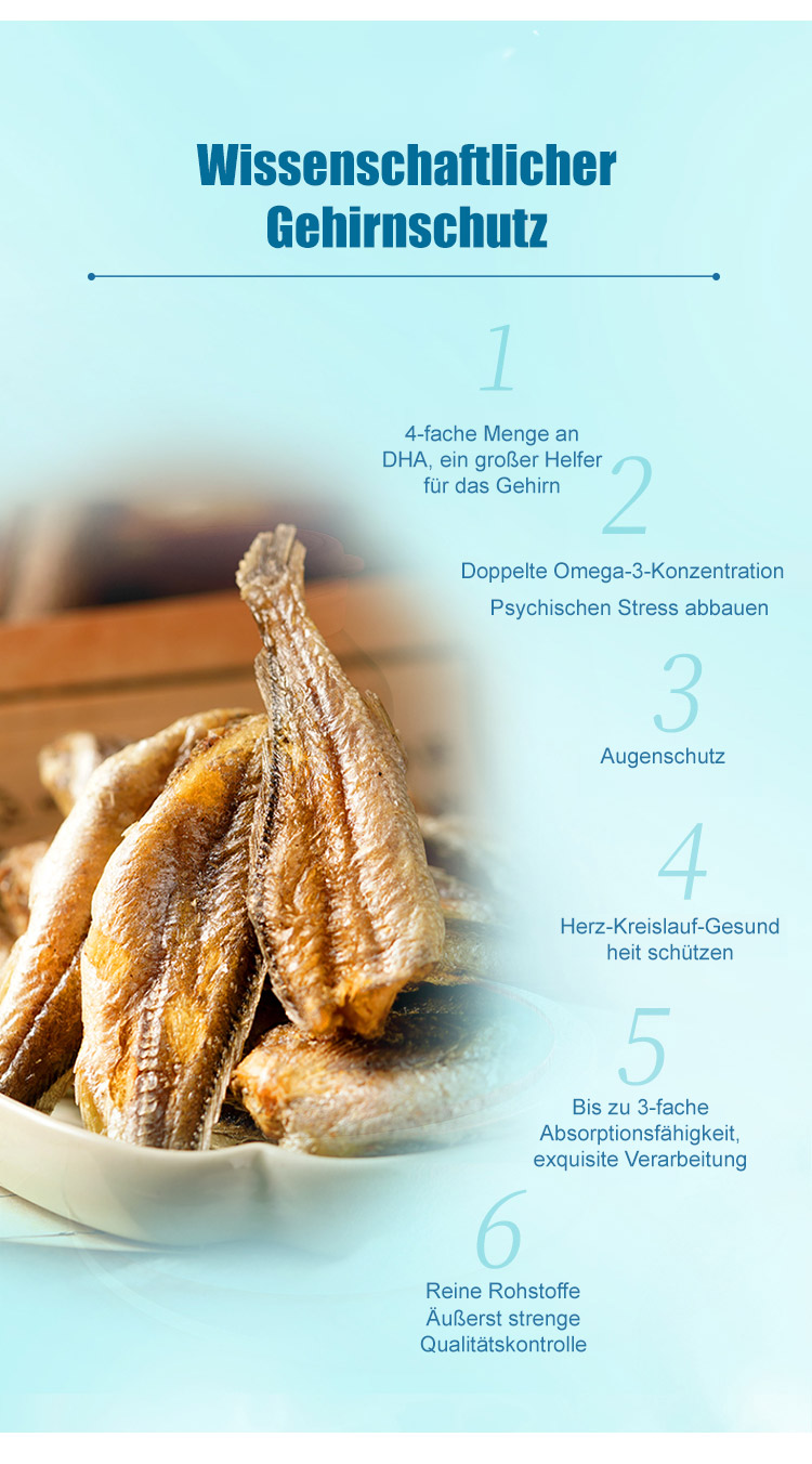 Crispy Fish Snack - Low-Fat High-Protein Non-Fried Seafood Treat