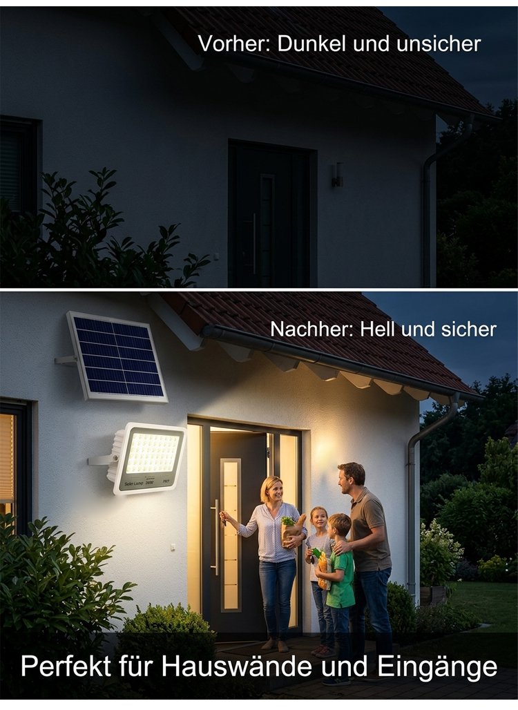Solar Spotlight – 3000-Lumen Outdoor Lighting